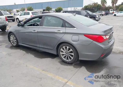 2014 Hyundai Sonata Limited z USA, uszkodzony, nr VIN 5NPEC4ACXEH833859